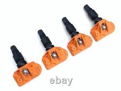 4X Genuine VW Bentley Continental Tyre Pressure Monitor Sensor TPMS Set