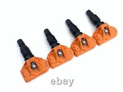 4X Genuine VW Bentley Continental Tyre Pressure Monitor Sensor TPMS Set