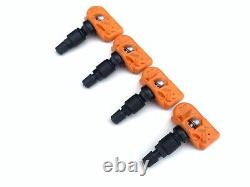 4X Genuine VW Bentley Continental Tyre Pressure Monitor Sensor TPMS Set