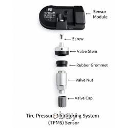 4X PRE-PROGRAMMED TPMS For TOYOTA Corolla (E140/E170/E210) 2007-2025