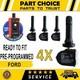 4x Pre-programmed-tpms Tyre Pressure Sensor For Ford Kuga (mk1, Mk2) 2012-2026