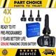 4x Pre-programmed-tpms Tyre Pressure Sensor For Ford Puma 2019-2026 Ready To Fit