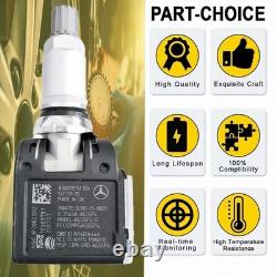 4X Pre-Coded TPMS For Mercedes-Benz GLC-Class (X253 /C253 /X254 /C254) 2015-2023