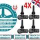 4x Pre-coded Tpms For Renault Clio Captur Vauxhall Dacia Fiat Nissan 407009322r