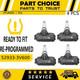 4x Pre-coded Tyre Pressure Sensor Fit Hyundai Grandeur, I40 Kia Rio Ub 52933-3v6