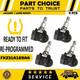 4x Pre-coded Tyre Pressure Sensor Tpms Fits Jaguar Land Rover Fx231a189aa