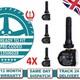 4x Pre-programmed Tpms Tyre Pressure Sensor For Vauxhall Adam Mk1 2012-2021