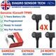 4x Pre-programmed Tpms Tire Pressure Sensor Fits Toyota Avensis Auris Rav4 Yaris