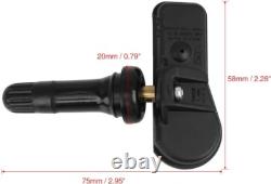 4X Pre-Programmed Universal TPMS Sensor For Renault Clio Mk4 Master Trafic