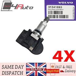 4X TPMS TIRE SENSOR for VOLVO C30 C70 S40 S60 S70 S80 V40 V50 V60 XC60 XC70 XC90