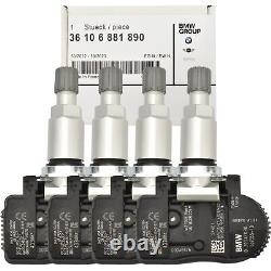 4X TPMS Tyre Pressure Sensor 6856209 BMW 3 F30 F31 F34 GT i3 i8 M2 M3 M4 New