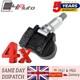 4x Tpms Tyre Pressure Sensor For Hyundai Elantra I30 Ioniq Kona Kia Niro Optima