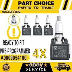 4X TPMS Tyre Presure Sensor For Mercedes E-Class W213 C238 A238 C257 A0009052102
