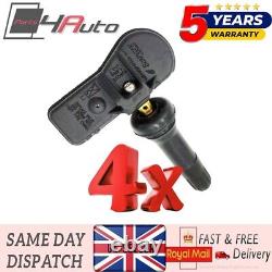 4X Tyre Pressure Monitor System Sensor FOR RENAULT CLIO MASTER TRAFFIC KANGOO