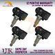 4x Tyre Pressure Monitor System Sensor For Renault 2007-on 433mhz 407000435r