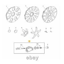 4X Tyre Pressure Monitoring Sensor TPMS 13598773 Astra J P10 09-15 VAUXHALL OPEL