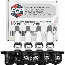 4X Tyre Pressure Monitoring System Sensor TPMS 42607-02070 Lexus RX IV