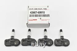 4X Tyre Pressure Monitoring System Sensor TPMS 42607-60010 Toyota Camry CH-R