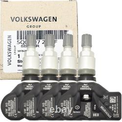 4X Tyre Pressure Monitoring System Sensor TPMS 5Q0907275B AUDI SKODA VOLKSWAGEN