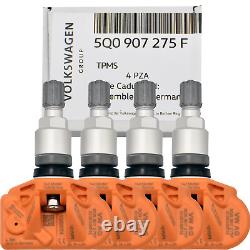 4X Tyre Pressure Monitoring System Sensor TPMS 5Q0907275F Volkswagen Amarok