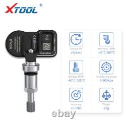 4X XTOOL TS100 TPMS Sensors 315/433MHz Tire Pressure Monitoring Sensor for TP150