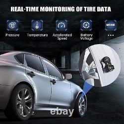 4X XTOOL TS100 TPMS Sensors 315/433MHz Tire Pressure Monitoring Sensor for TP150