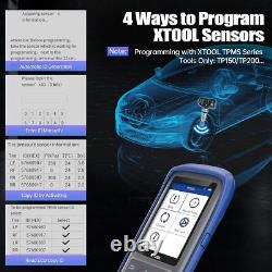 4X XTOOL TS100 TPMS Sensors 315/433MHz Tire Pressure Monitoring Sensor for TP150