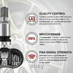 4 Autel TPMS Sensor 1-Sensor 315MHz +433MHz Metal Valve Programmable MX-Sensor
