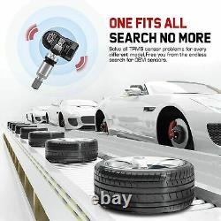 4 Autel TPMS Sensor 1-Sensor 315MHz +433MHz Metal Valve Programmable MX-Sensor