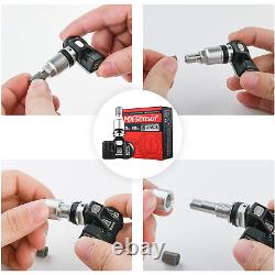 4 Autel TPMS Sensor 1-Sensor 315MHz +433MHz Metal Valve Programmable MX-Sensor