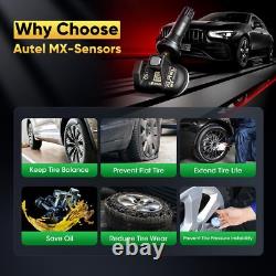 4 Autel TPMS Sensor 315MHz 433MHz 2in1 Tire Pressure Sensor Programmable Tool