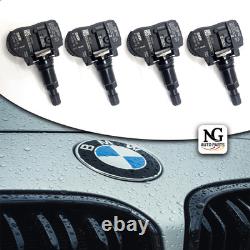 4×GENUINE BMW F15 F16 F20 F21 F23 F30 F31 F32 TPMS Tyre Pressure Control Sensor