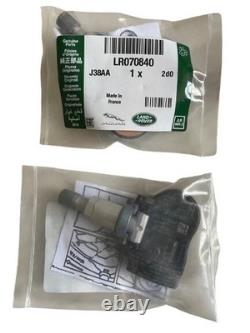 4 GENUINE Range Rover Vogue L405 TPMS Valves Tyre Pressure Sensors Lr070840