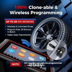 4 Pack Autel TPMS MX-Sensor 315Mhz & 433MHz Sensor Programmable Universal Rubber