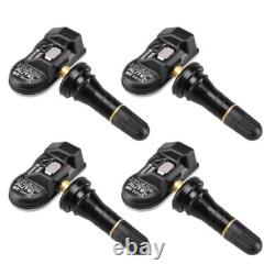 4 Pack Autel TPMS MX-Sensor 315Mhz & 433MHz Sensor Programmable Universal Rubber