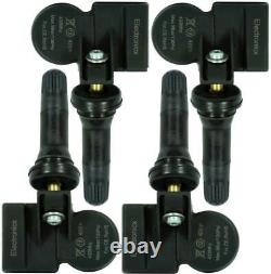 4 Tire Pressure Sensors RDKS Sensor Rubber Valve for BMW 5 Series F07/F10/F11 03