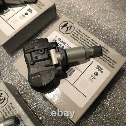 4 X BMW TPMS Original Genuine Set Of 4 Tyre Pressure Sensors 36106881890