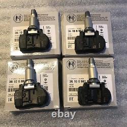 4 X BMW TPMS Original Genuine Set Of Four (4) Tyre Pressure Sensors 36106881890