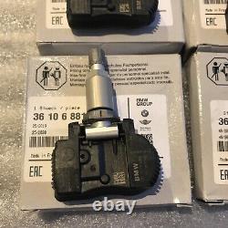 4 X BMW TPMS Original Genuine Set Of Four (4) Tyre Pressure Sensors 36106881890