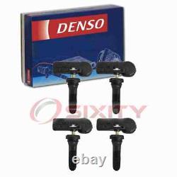 4 pc Denso Tire Pressure Monitoring System Sensors for 2008-2014 Subaru cp