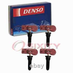 4 pc Denso Tire Pressure Monitoring System Sensors for 2012-2014 Fiat 500 yx