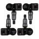 4 Pre-programmed Tpms Sensors Anthrazit For Nissan Juke Tyre Valve Air Pressure