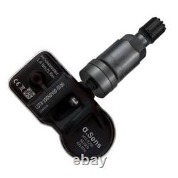 4 pre-programmed TPMS Sensors anthrazit for Nissan Juke tyre valve air pressure