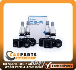 4 x BMW i3, i8 TPMS Sensor. Programmed Tyre Pressure Monitor Sensor. Silver