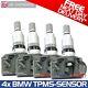 4 X Genuine Oe Tpms Sensors Tyre Pressure Monitoring For Bmw 1 Series F40