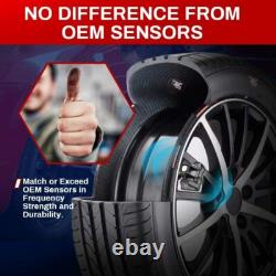 4pcs Autel MX-Sensor 315Mhz 433MHz Programmable TPMS Tire Pressure Sensor Tool