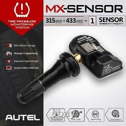 4pcs Autel MX-Sensors 2IN1 315Mhz 433Mhz TPMS Tire Pressure Monitor System Tool