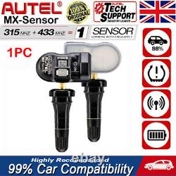 4pcs Autel TPMS MX-sensor 433mhz 315Mhz Tyre Pressure Monitoring Sensor Rubber