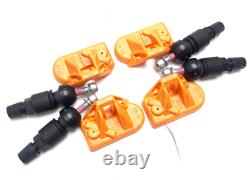 4xNew Genuine Audi A3 8V Tyre Pressure Sensor TPMS Sensor Black Valves 2013-2020