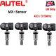 4x Autel Mx-sensor 315/ 433mhz Tpms Tire Sensor Metal Work For Ts601 Ts508 Ts608